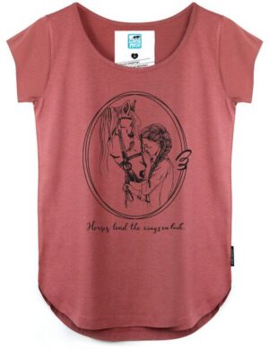 GARY MASH Shirt Asheville Pferdeliebe aus Biobaumwolle