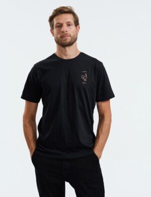 GARY MASH Shirt I can Hendl this Miniprint aus Biobaumwolle