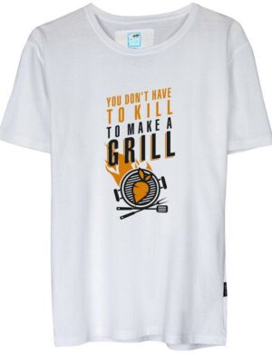 GARY MASH Shirt Veggie Grill aus Biobaumwolle