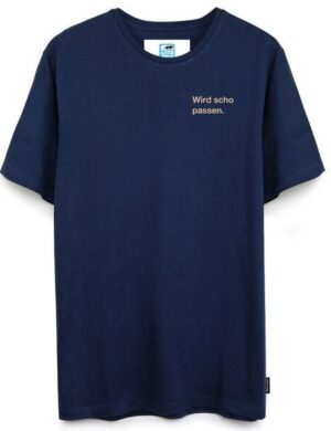 GARY MASH Shirt Wird scho passen. aus Biobaumwolle