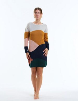 GARY MASH Strickkleid Lake Alma aus Biobaumwolle