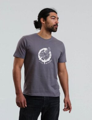 GARY MASH T-Shirt At Peace aus Bio-Baumwolle