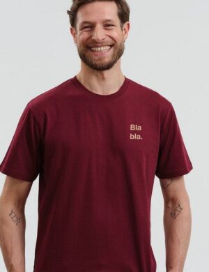 GARY MASH T-Shirt Bla bla. aus Biobaumwolle
