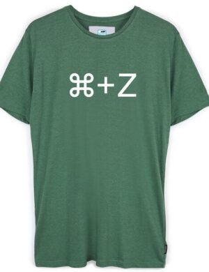 GARY MASH T-Shirt Command Z aus Biobaumwolle