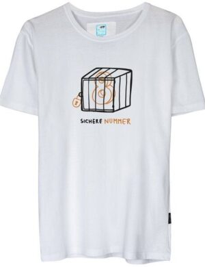 GARY MASH T-Shirt Sichere Nummer aus Biobaumwolle