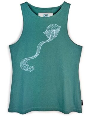 GARY MASH Tanktop Grace Muschel aus Biobaumwolle