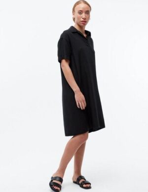 Givn Berlin Leinenkleid GBELAINE mit Polokragen