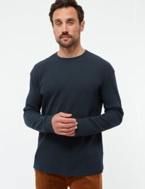 Givn Berlin Strukturiertes Longsleeve GBPITTIE relaxed Fit aus Bio-Baumwolle