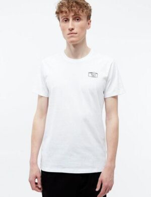 Givn Berlin T-Shirt GBCOLBY (CAMERA) aus Bio-Baumwolle mt Stickerei