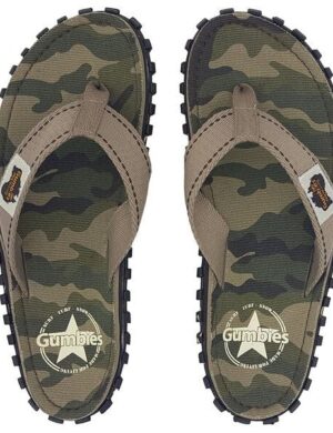 GUMBIES Camouflage Nachhaltige Zehentrenner