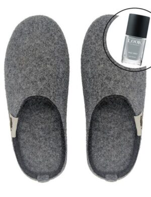 GUMBIES Set – Nachhaltige Hausschuhe mit Veganem Nagellack