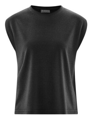 HempAge Damen ärmelloses T-Shirt Hanf/Biobaumwolle