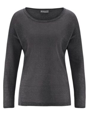 HempAge Damen Luftiger Pullover 100% Hanf