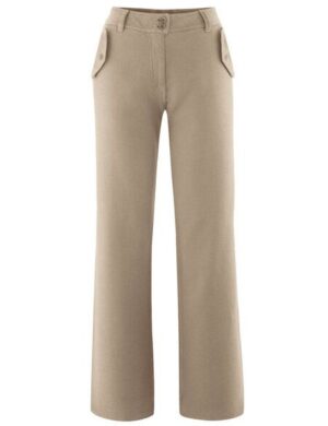 HempAge Damen Palazzohose Hanf/Bio-Baumwolle