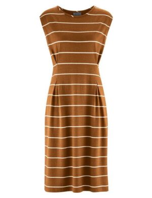 HempAge Gestreiftes Kleid Hanf/Biobaumwolle
