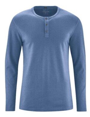 HempAge Herren Langarm-Shirt Hanf/Bio Baumwolle