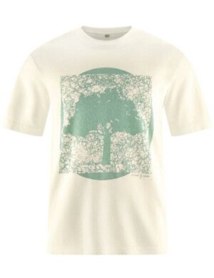 Hempage Herren T-Shirt Print Hanf Bio Baumwolle