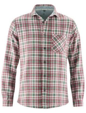 HempAge Kariertes Freizeithemd Hanf/Biobaumwolle