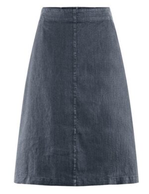 HempAge Luftiger Midirock Hanf/Biobaumwolle