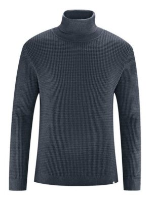 HempAge Rollkragen Pullover Herren Hanf/Biobaumwolle
