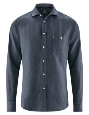 HempAge Schmales Langarmhemd 100% Hanf