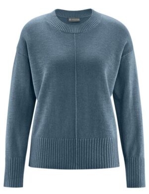 HempAge Strickpullover in Flammgarn Hanf/Biobaumwolle