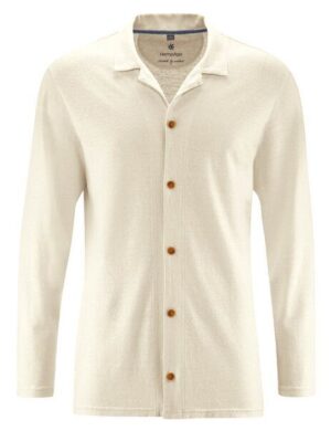 HempAge Weiches Pyjamahemd Hanf/Biobaumwolle