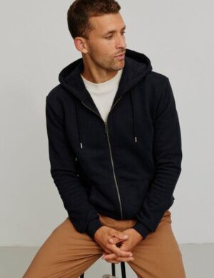 Herren Sweatjacke aus Bio-Baumwolle – BIRCH – recolution