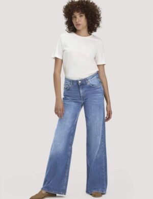 hessnatur Jeans ALVA High Rise Wide Leg aus Bio-Denim