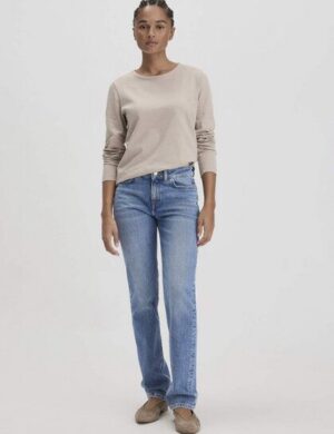 hessnatur Jeans MARIE Mid Rise Straight aus Bio-Denim