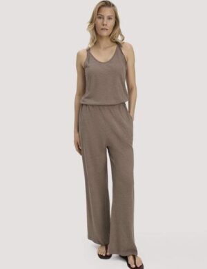hessnatur Jersey Jumpsuit Relaxed aus Leinen und reiner Bio-Baumwolle
