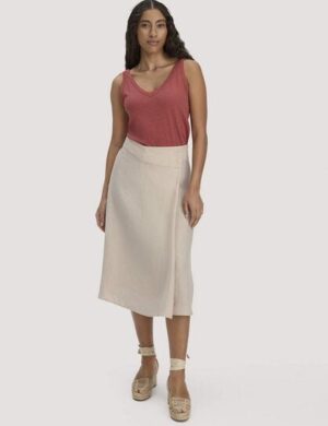 hessnatur Rock Midi Regular aus reinem Leinen