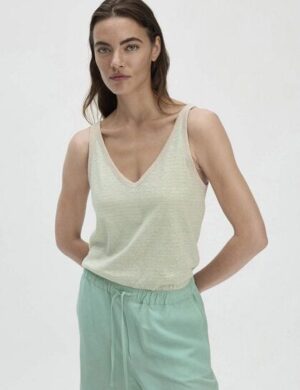 hessnatur Streifen Jersey Top Regular aus Leinen und reiner Bio-Baumwolle