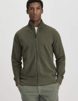 hessnatur Sweat Zip-Jacke Regular aus reiner Bio-Baumwolle