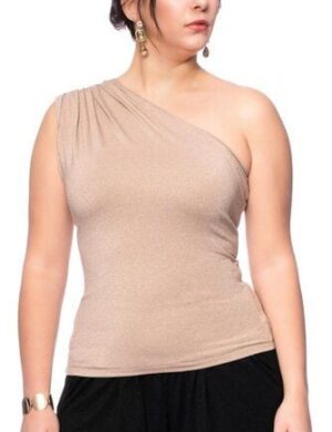 Ingoria LU Top mit asymmetrischer Schulterpartie