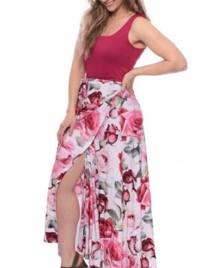 Ingoria SOFIA Maxi Wickelrock mit Muster