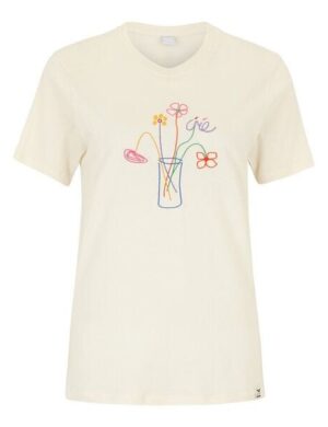 Iriedaily Stitch Flowers T-Shirt