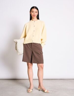 JAN N JUNE RELAXED CREWNECK CARDIGAN SIVIA GOTS