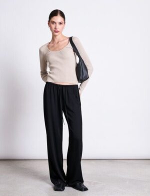 JAN N JUNE Strick Langarmshirt TIGE gots