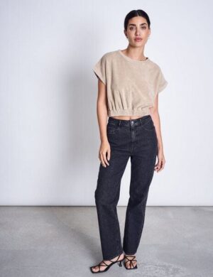 JAN N JUNE Top BLANCA Almond