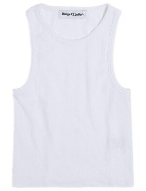Kings Of Indigo Top JOOU White