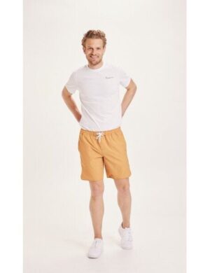 KnowledgeCotton Apparel Badehose SEA Boardshorts mit feinem Muster
