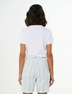 KnowledgeCotton Apparel Cotton elastic waist shorts