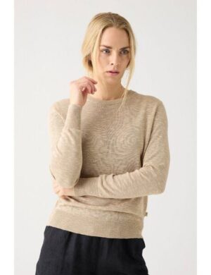 KnowledgeCotton Apparel Crew-Neck-Pullover aus Tencel Damen