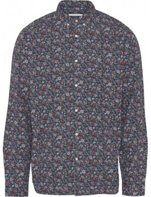 KnowledgeCotton Apparel Hemd mit Floralmuster- Allover flower printed