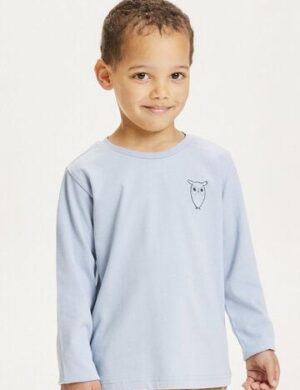 KnowledgeCotton Apparel Kinder Langarm-Shirt Flax Owl reine Bio-Baumwolle