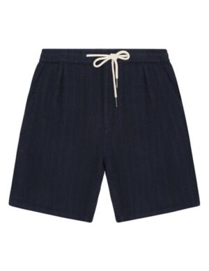 KnowledgeCotton Apparel Lockere Shorts FIG mit Strucktur aus Bio-Baumwolle