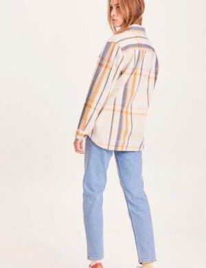 KnowledgeCotton Apparel Overshirt – Lillian – aus Bio-Baumwolle