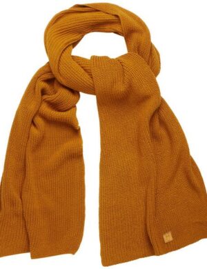 KnowledgeCotton Apparel Schal – Ribbing scarf – GOTS/Vegan
