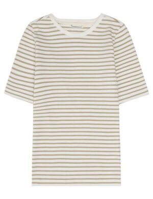 KnowledgeCotton Apparel T-Shirt – Rib t-shirt – aus Bio-Baumwolle